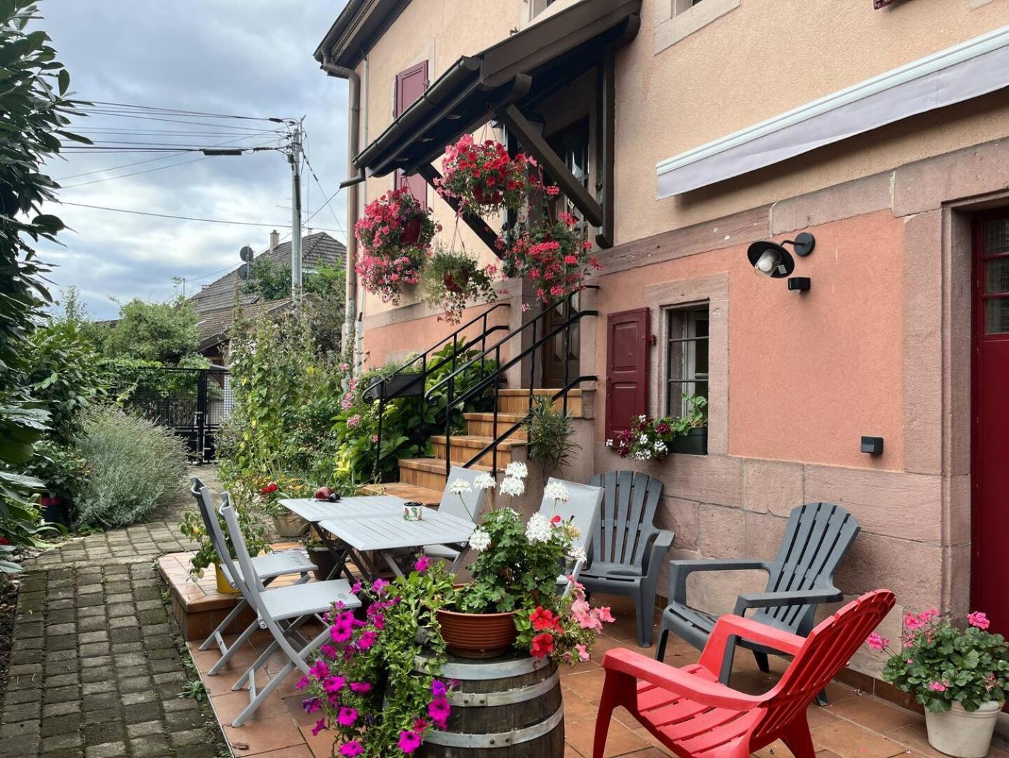 Gite La Glycine, Moderne Tres Propre 3 Lits Soultz-Haut-Rhin Exterior foto